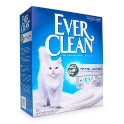 10l Ever Clean® Total Cover Klonterende Kattenbakvulling Parfumvrij Kat