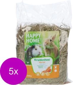 Happy Home Kruidenhooi 500 G – Ruwvoer – 5 X Wortel
