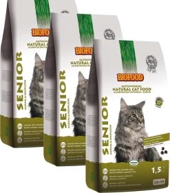 Biofood Ncf Senior Ageing – Kattenvoer – 3 X 1.5 Kg