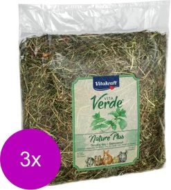 Vitakraft Vita-Verde Hooi 500 G – Ruwvoer – 3 X Brandnetel