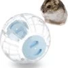 Relaxdays Hamsterbal Doorzichtig – 18,5 Cm – Loopbal Hamster – Dwerghamster Bal – Blauw -Dierenbenodigdheden Promotie 1085x1200