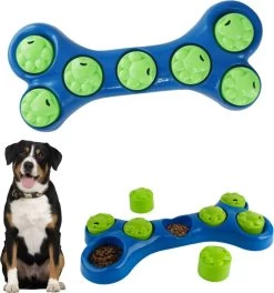 Cheqo® Hondenspeelgoed Met Snack Beloning – Intelligent Speelgoed – Hondentraining – Slowfeeder – Honden Denkspel – Puzzel Voor Honden