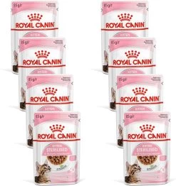 Royal Canin Kitten Sterilised Gravy – Kitten-Kattenvoer – 8 X 12×85 G