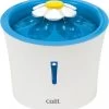 Cat-It Senses 3.0 Flower – Drinkfontein Kat – Wit/Blauw – 3 L -Dierenbenodigdheden Promotie 1136x1200
