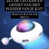 Ufo Huisdier Draaitafel – Catching Training – Slimme Speelgoed – Vervangbare Veer Interactieve Cat Toy – Smart Teaser – Automatische Veer – Teaser – Kat Speelgoed – Elektrische Speelbal – Slimme Interactieve Zelfrollende Bal – Speelgoed Voor Katten -Dierenbenodigdheden Promotie 1148x1200