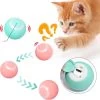 Musthavess- Kattenspeelgoed- Automatisch Rollende Kattenbal- Bal- Kattenbal- Slimme Katten Speelgoed- Siliconen Bal- Interactieve Speelgoedbal – Roze -Dierenbenodigdheden Promotie 1198x1200