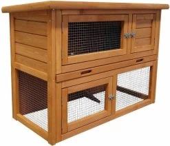 Duvo Woodland Barnie – Konijnenhok – 95 X 45 X 70 Cm