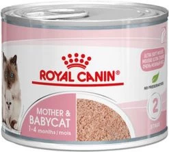 Royal Canin Mother & Babycat – Kattenvoer Voor Kittens Vanaf Het Spenen Tot 4 Maanden 12 X 195 Gram Blikjes
