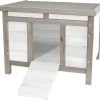 Duvo Woodland Konijnenhok Howie 2 Cottage 60x50x47cm -Dierenbenodigdheden Promotie 1200x1107