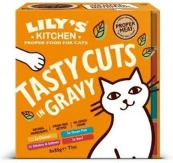 Lily’s Kitchen Tasty Cuts In Gravy Multipack Kattenvoer 3x 8×85 Gr