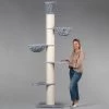 Krabpaal Plafondhoog Voor Grote Katten Maine Coon Tower Lichtgrijs Grijs Van RHRQuality -Dierenbenodigdheden Promotie 1200x1200 42