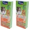 Vitakraft – Knaagdiersnack – 2 In 1 Cavia Kracker Met Honing – 112 Gram – Per 4 Doosjes -Dierenbenodigdheden Promotie 1200x579