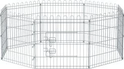 Puppy Box – Kooi Voor Konijnen – Zilver