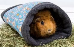 Bunny Nature Fleecy Tunnel Turquoise – 24X31 CM