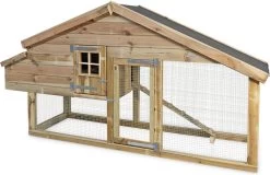 Konijnenhok Romy – Konijnenren – Konijn – Konijnenren Voor Buiten – Konijnenhok Voor Buiten – Nachthok Lings – Hout In Stijl