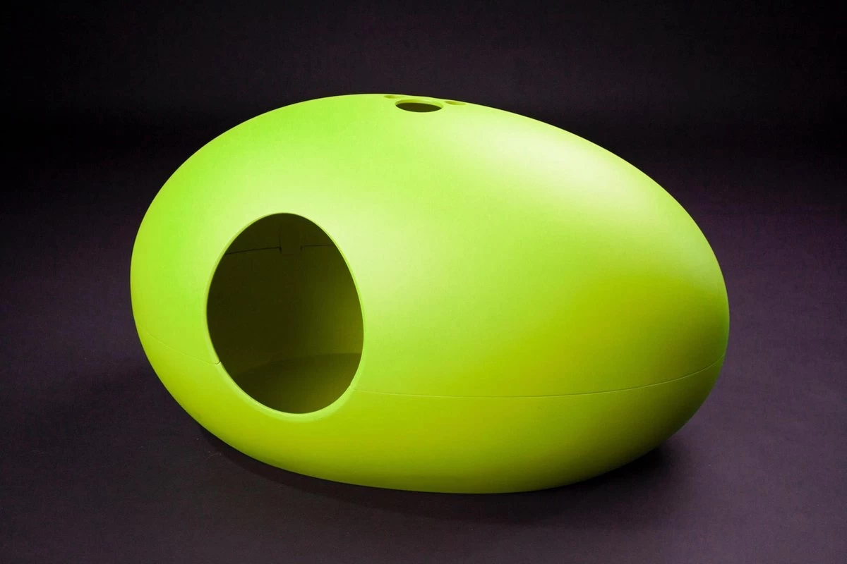 SinDesign Poopoopeedo Kattenbak – Groen – Ovaal