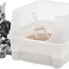 Kattenbak Met Hoge Zijwanden, Geen Lekkende Kattenbakvulling, Afneembare Hoge Rand, Instaphoogte: 15 Cm, Incl. Schepje, Voor Katten – Kattenbak -Dierenbenodigdheden Promotie 1200x825