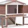 VidaXL Konijnenhok Voor Buiten Met 3 Deuren Hout Bruin -Dierenbenodigdheden Promotie 1200x929