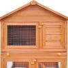 VidaXL Konijnenhok Voor Buiten Met 3 Verdiepingen Hout -Dierenbenodigdheden Promotie 1200x960