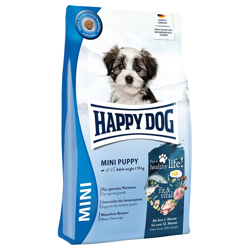 Happy Dog Supreme Mini Baby & Junior Hondenvoer – Dubbelpak: 2 X 4 Kg 3 Happy Dog Supreme Mini Baby & Junior Hondenvoer – Dubbelpak: 2 X 4 Kg
