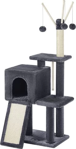 Krabpaal – Kattenboom – Voor Huiskatten – Rookgrijs