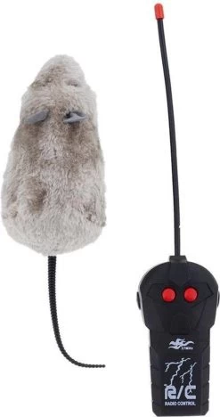 Radiografisch Bestuurbare Muis Voor Katten – Inclusief Afstandbediening – Kattenspeelgoed – Batterijen