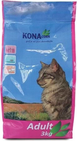 Kattenvoer 3 Kg | Konacorn Adult