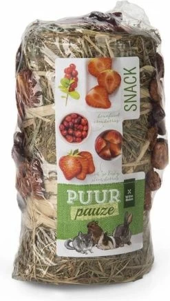 Witte Molen Puur Pauze Hooirol Aardbei & Veenbes 200 Gram