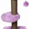 Topmast Krabpaal Fluffy Merida – Lila – 34 X 34 X 67 Cm – Made In EU – Krabpaal Voor Katten – Sterk Sisal Touw – Met Kattenballetje -Dierenbenodigdheden Promotie 734x1200