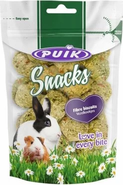 8x Puik Snacks Vezelkoekjes 140 Gr