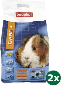 BEAPHAR 2×5 Kg Care+ Cavia