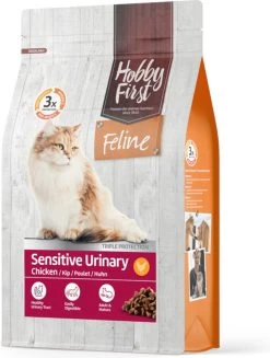 Hobby First Feline Kattenvoer Sensitive Urinary 4,5 Kg – Kat