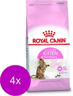 Royal Canin Fhn Kitten Sterilised – Kattenvoer – 4 X 3.5 Kg