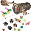 21-delig Kattentunnel Leger + Gratis Kleedje – Speeltunnel Kat – 21 Delig Kattenspeeltjes – Kattenveertjes – Voor Grote Kat – Kattenhengel – Tunnel Kat -Dierenbenodigdheden Promotie 918x1200
