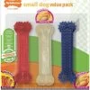 Nylabone Moderate Triopack – Voordeelpak Kauwbotten Met Kip En Baconsmaak – Voor Kleine Honden Tot 7 Kg – XS -Dierenbenodigdheden Promotie 939x1200